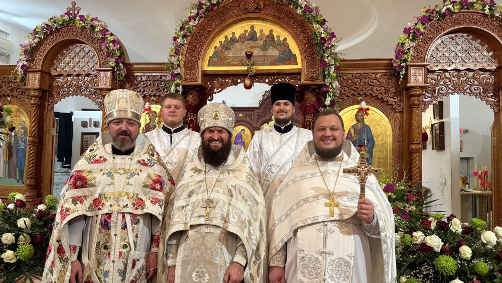 Пасхальные торжества в храме Новомучеников и Исповедников. Бруклин, Нью-Йорк.